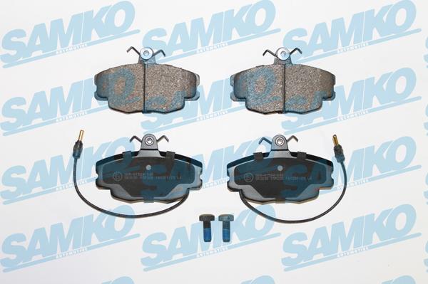 Samko 5SP220 - Гальмівні колодки, дискові гальма autozip.com.ua