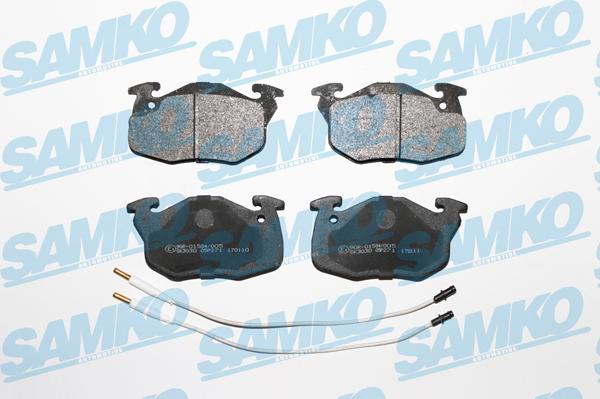 Samko 5SP271 - Гальмівні колодки, дискові гальма autozip.com.ua