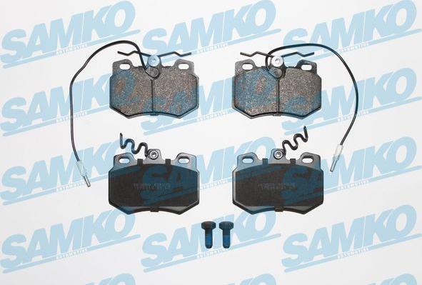Samko 5SP272 - Гальмівні колодки, дискові гальма autozip.com.ua