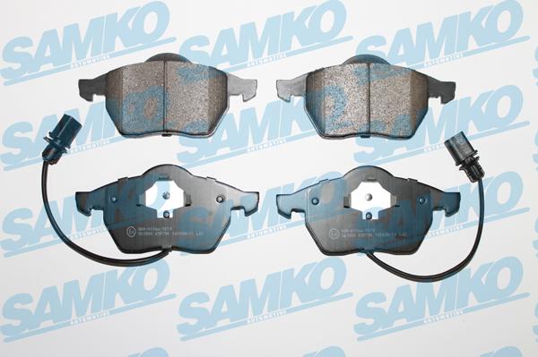 Samko 5SP790 - Гальмівні колодки, дискові гальма autozip.com.ua