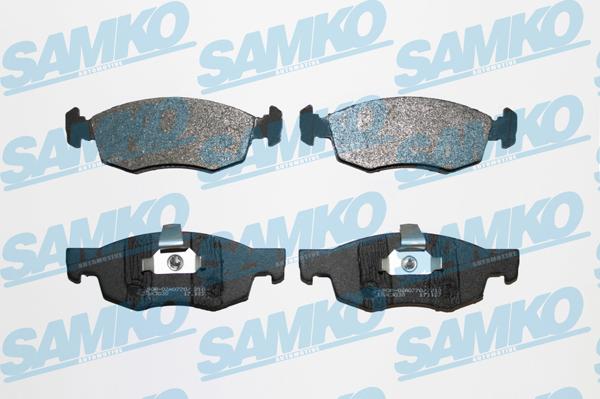 Samko 5SP756 - Гальмівні колодки, дискові гальма autozip.com.ua