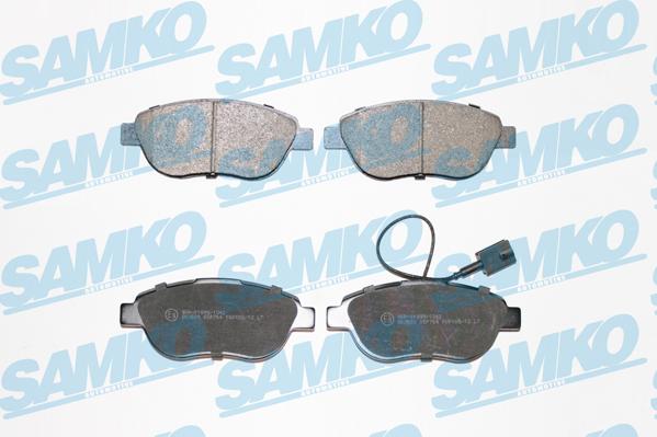 Samko 5SP764 - Гальмівні колодки, дискові гальма autozip.com.ua