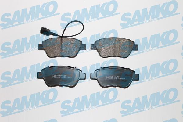 Samko 5SP763 - Гальмівні колодки, дискові гальма autozip.com.ua