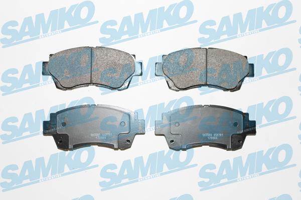 Samko 5SP701 - Гальмівні колодки, дискові гальма autozip.com.ua