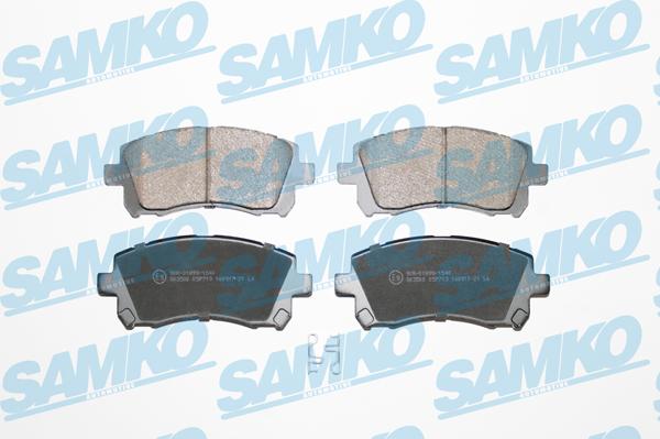 Samko 5SP713 - Гальмівні колодки, дискові гальма autozip.com.ua