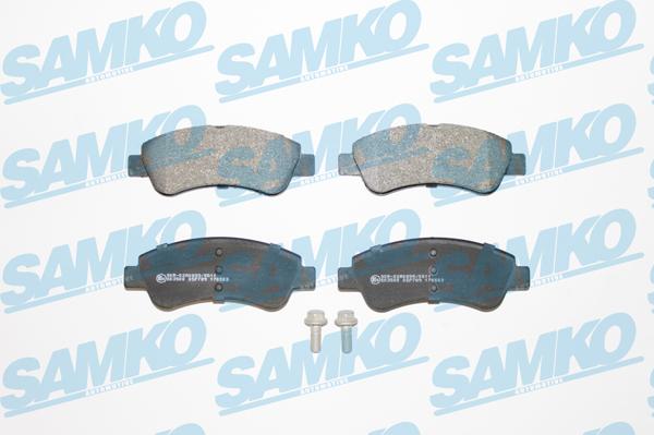 Samko 5SP789 - Гальмівні колодки, дискові гальма autozip.com.ua