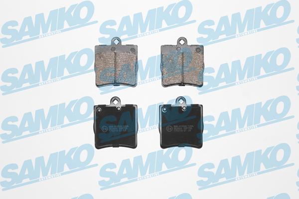 Samko 5SP726 - Гальмівні колодки, дискові гальма autozip.com.ua