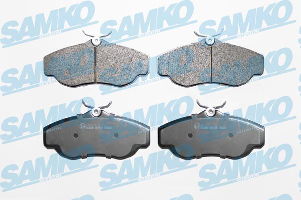 Samko 5SP728 - Гальмівні колодки, дискові гальма autozip.com.ua