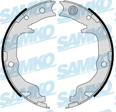 Samko 89540 - Комплект гальм, барабанний механізм autozip.com.ua