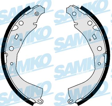 Samko 89600 - Комплект гальм, барабанний механізм autozip.com.ua