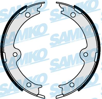 Samko 89610 - Комплект гальм, ручник, парковка autozip.com.ua