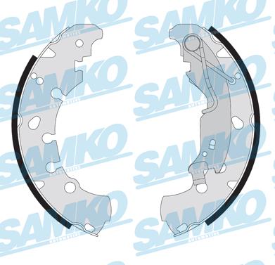 Samko 89090 - Комплект гальм, барабанний механізм autozip.com.ua