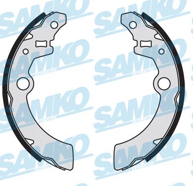 Samko 89070 - Комплект гальм, барабанний механізм autozip.com.ua