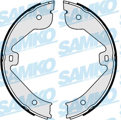 Samko 89150 - Комплект гальм, барабанний механізм autozip.com.ua