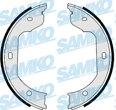 Samko 89110 - Комплект гальм, ручник, парковка autozip.com.ua