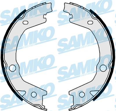 Samko 89800 - Комплект гальм, ручник, парковка autozip.com.ua