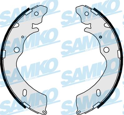 Samko 89810 - Комплект гальм, барабанний механізм autozip.com.ua