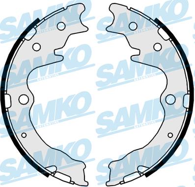 Samko 89820 - Комплект гальм, ручник, парковка autozip.com.ua
