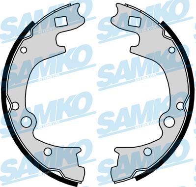 Samko 89360 - Комплект гальм, барабанний механізм autozip.com.ua