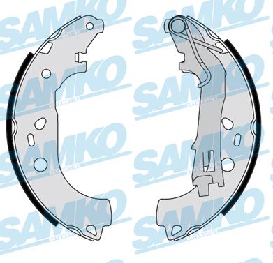 Samko 89290 - Комплект гальм, барабанний механізм autozip.com.ua