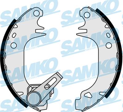 Samko 84930 - Комплект гальм, барабанний механізм autozip.com.ua