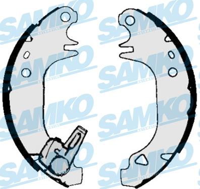 Samko 84970 - Комплект гальм, барабанний механізм autozip.com.ua