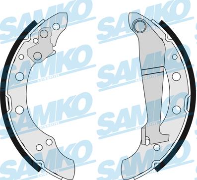 Samko 84100 - Комплект гальм, барабанний механізм autozip.com.ua