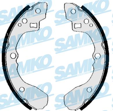 Samko 84840 - Комплект гальм, барабанний механізм autozip.com.ua