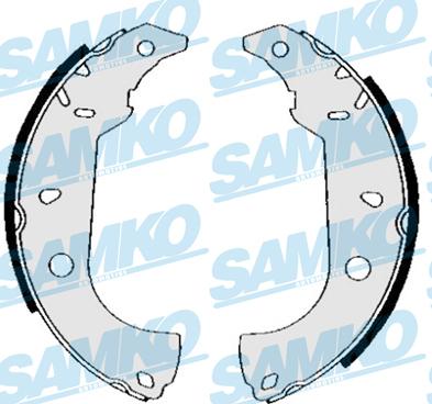 Samko 84860 - Комплект гальм, барабанний механізм autozip.com.ua
