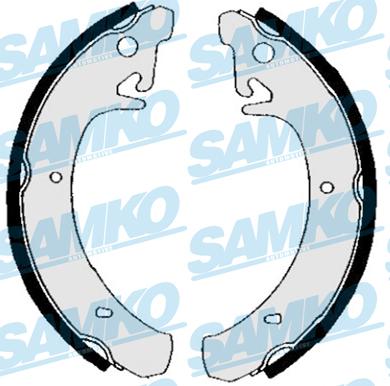 Samko 84830 - Комплект гальм, барабанний механізм autozip.com.ua