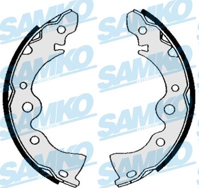 Samko 84870 - Комплект гальм, барабанний механізм autozip.com.ua