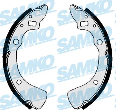 Samko 84380 - Комплект гальм, барабанний механізм autozip.com.ua