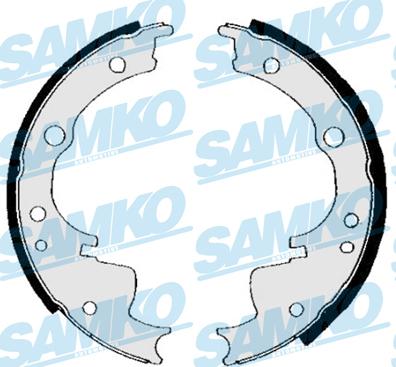 Samko 84330 - Комплект гальм, барабанний механізм autozip.com.ua