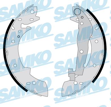 Samko 84290 - Комплект гальм, барабанний механізм autozip.com.ua