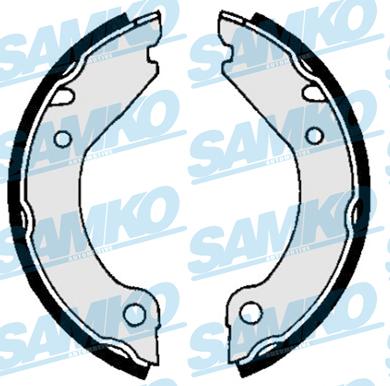 Samko 84280 - Комплект гальм, барабанний механізм autozip.com.ua