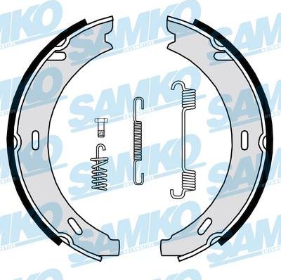 Samko 84729 - Комплект гальм, ручник, парковка autozip.com.ua