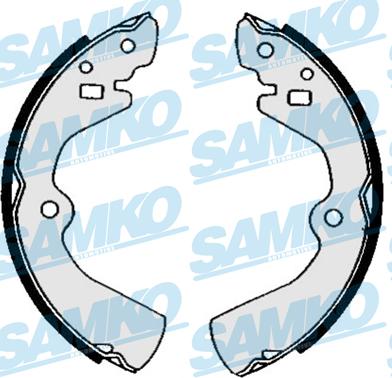 Samko 85480 - Комплект гальм, барабанний механізм autozip.com.ua