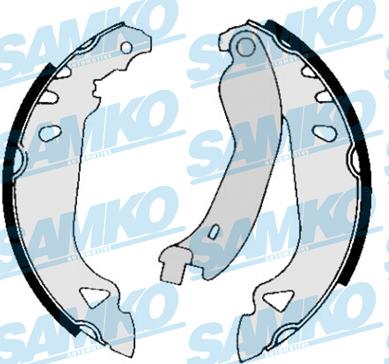 Samko 85040 - Комплект гальм, барабанний механізм autozip.com.ua
