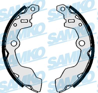 Samko 85080 - Комплект гальм, барабанний механізм autozip.com.ua