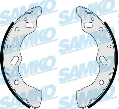 Samko 85315 - Комплект гальм, барабанний механізм autozip.com.ua