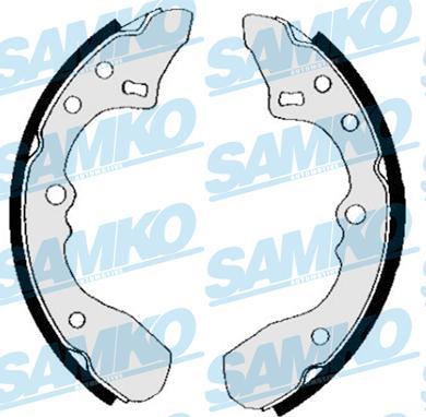 Samko 85320 - Комплект гальм, барабанний механізм autozip.com.ua