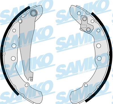 Samko 86850 - Комплект гальм, барабанний механізм autozip.com.ua