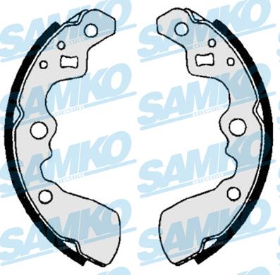 Samko 86320 - Комплект гальм, барабанний механізм autozip.com.ua