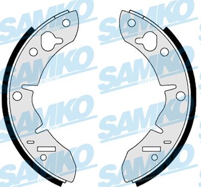 Samko 80560 - Комплект гальм, барабанний механізм autozip.com.ua
