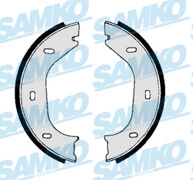 Samko 80010 - Комплект гальм, ручник, парковка autozip.com.ua