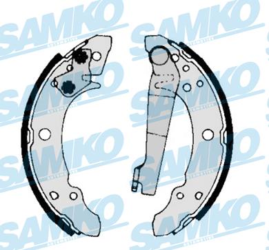 Samko 80140 - Комплект гальм, барабанний механізм autozip.com.ua