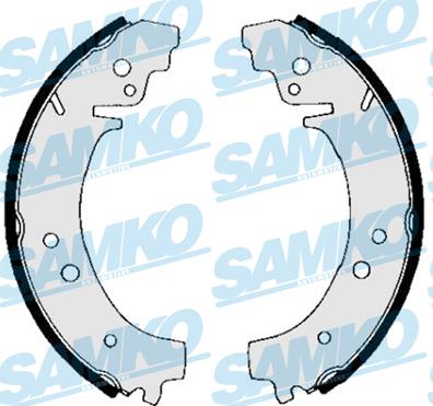 Samko 80860 - Комплект гальм, барабанний механізм autozip.com.ua