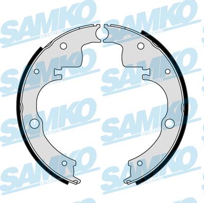Samko 80250 - Комплект гальм, барабанний механізм autozip.com.ua