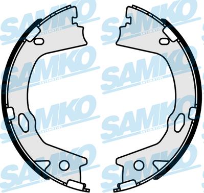 Samko 81094 - Комплект гальм, барабанний механізм autozip.com.ua