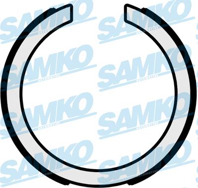 Samko 81095 - Комплект гальм, барабанний механізм autozip.com.ua